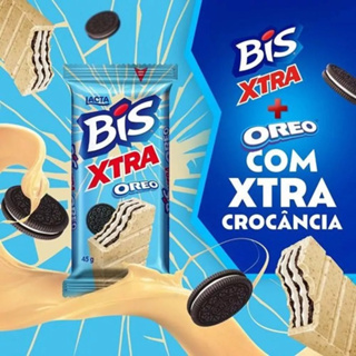 Chocolate Bis Xtra Oreo C/15un 45gr - Lacta 