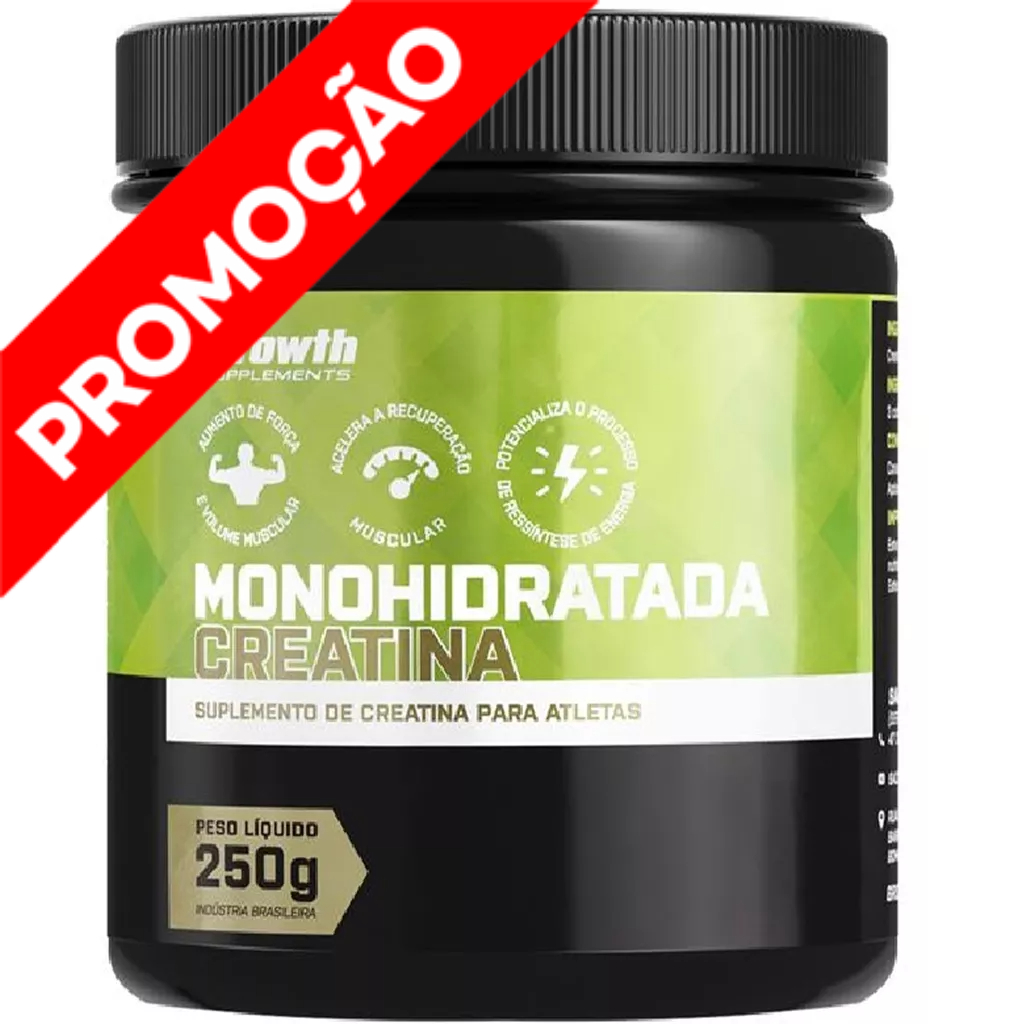 Creatina Monohidratada 250g – GROWTH SUPPLEMENTS