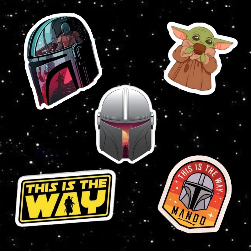 Stickers Mandalorian | Shopee Brasil