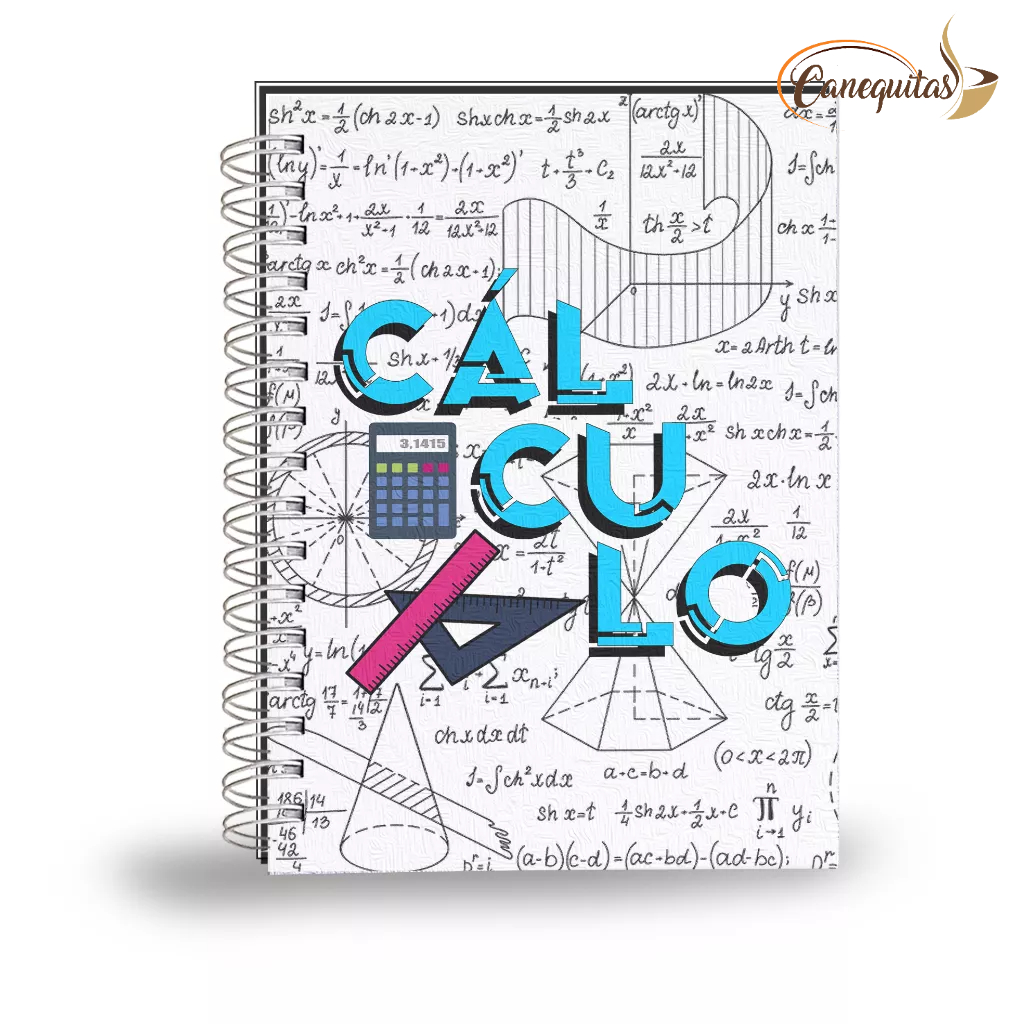 Caderno Cálculo 1 Agenda Anotação Matemática Faculdade Escola Shopee