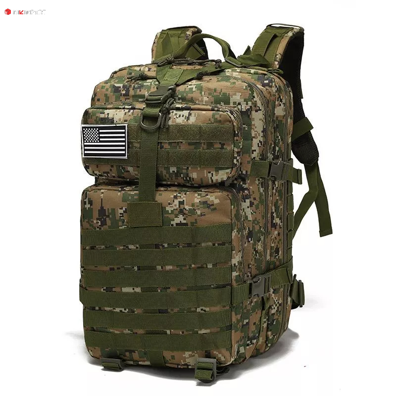 Mochila Tática Militar Impermeável Reforçada Grande camping 50litros