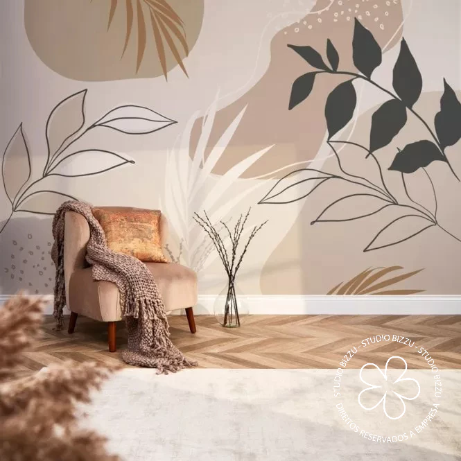 Papel de parede boho