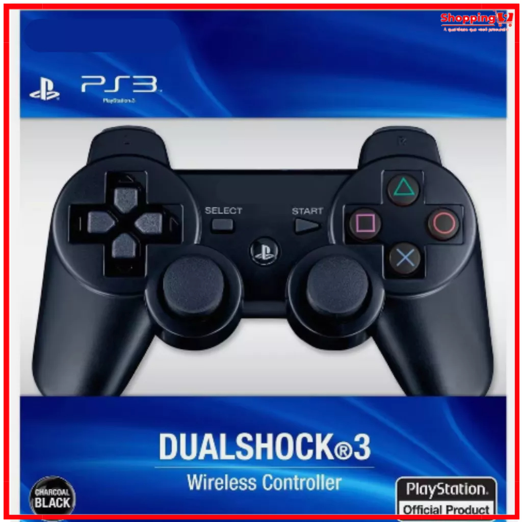 Controle Playstation 3 Sem Fio Jogo Com Cabo Carregador | Shopee Brasil