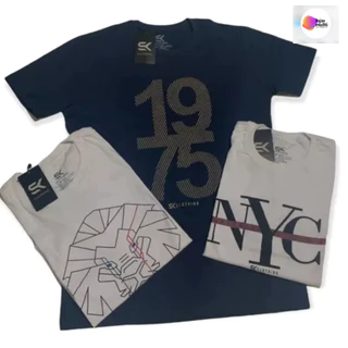 Kit 5 Camisetas Plus Size Masculinas G1 G2 G3 G4 G5 G6