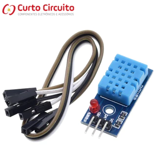 Módulo Sensor Dht11 Sensor De Temperatura E Umidade