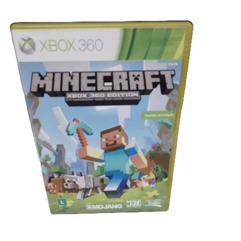 jogo original Xbox 360 minecraft