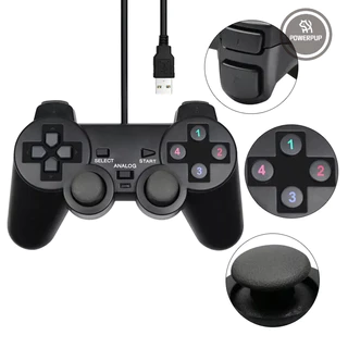 CONTROLE JOYSTICK USB COM FIO P/ Pc / Notebook