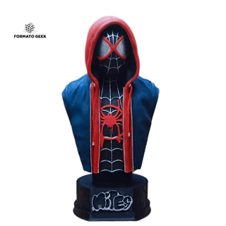 Busto Homem Aranha | Spider Man Miles Morales