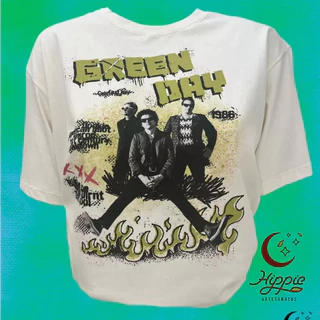 Camiseta Green Day 1986 - Off-White