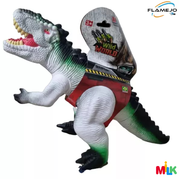Brinquedo Dinossauro Tiranossauro Rex Articulado Grande 56cm