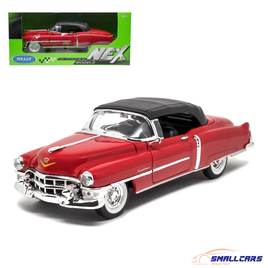 Miniatura de Carro Cadillac Eldorado 1953 1/24 Welly | Shopee Brasil