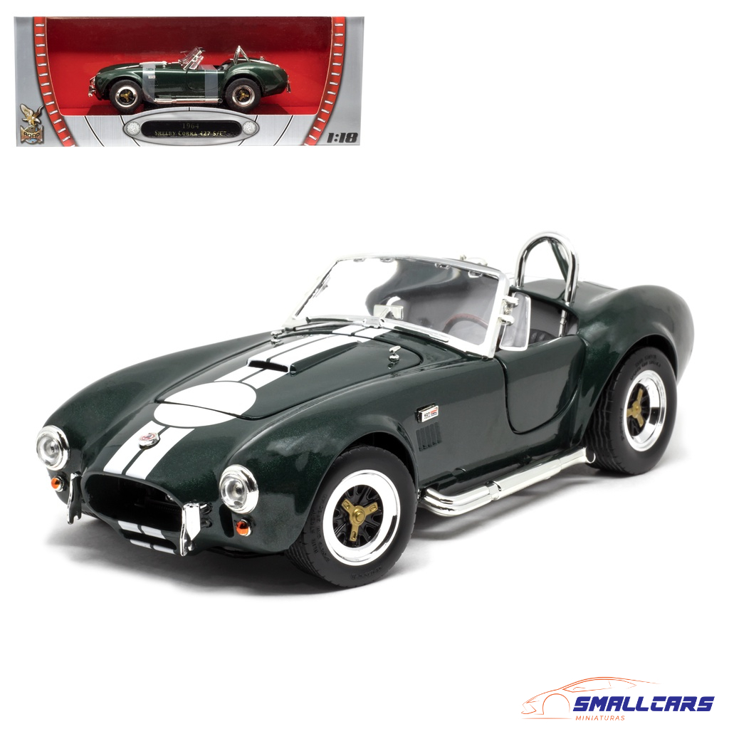 Miniatura de Carro Shelby Cobra 427 S/C 1964 1/18 Road Signature