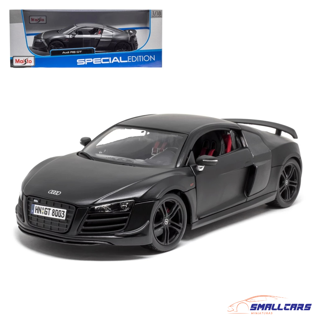Miniatura de Carro Audi R8 GT 1/18 Maisto | Shopee Brasil