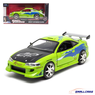Miniatura de Carro Mitsubishi Eclipse Brian Velozes e Furiosos 1/24 Jada
