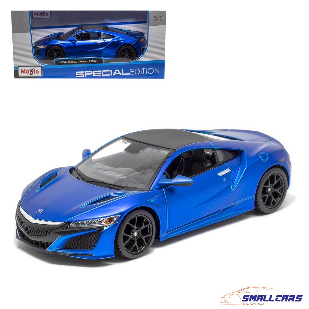 Miniatura em Metal Honda Acura NSX 2018 1 24 Maisto com Caixa