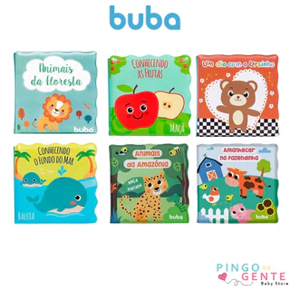 Livrinho De Banho Bebê E Infantil Divertido Buba