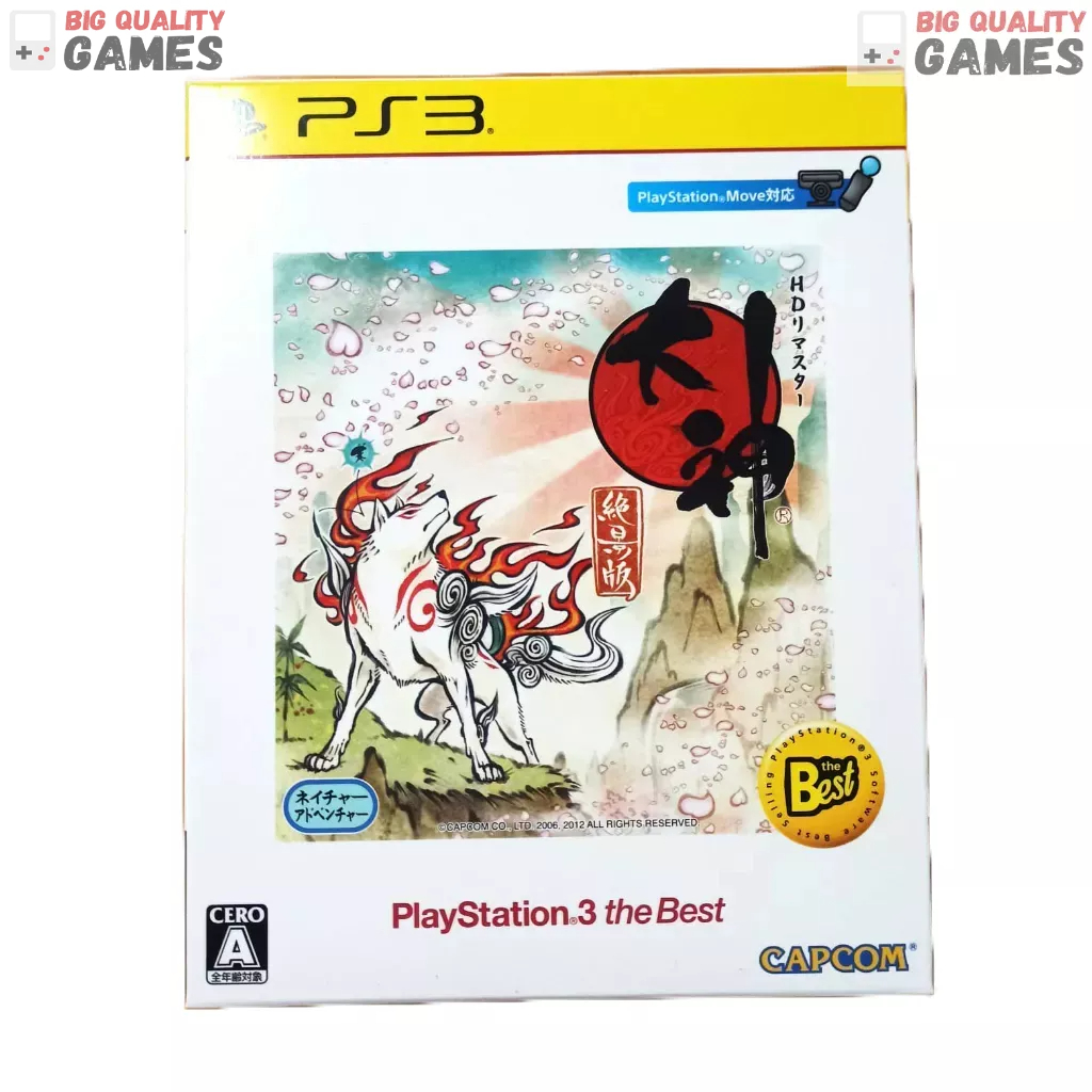 PS3 - Box Okami Hd Remaster - Japonês Completo | Shopee Brasil