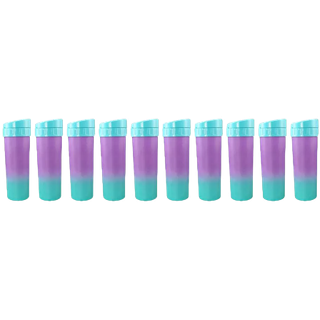 Garrafa Acqua Bio/Eco Water 480ml Fantasy Tiffany/roxo 10 Unidades