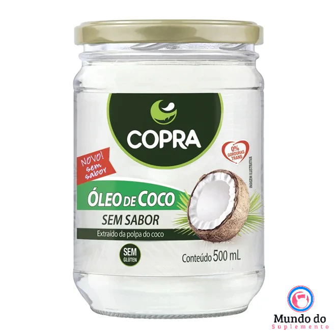 Óleo de coco Sem Sabor 500ml - Copra