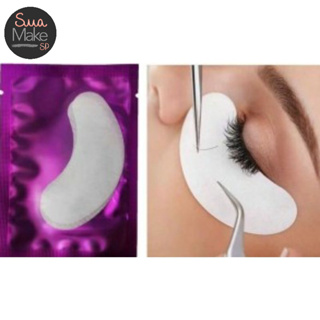 20 Pares Adesivos Protetor Em Gel Alongamento De Cílios Miss Frandy