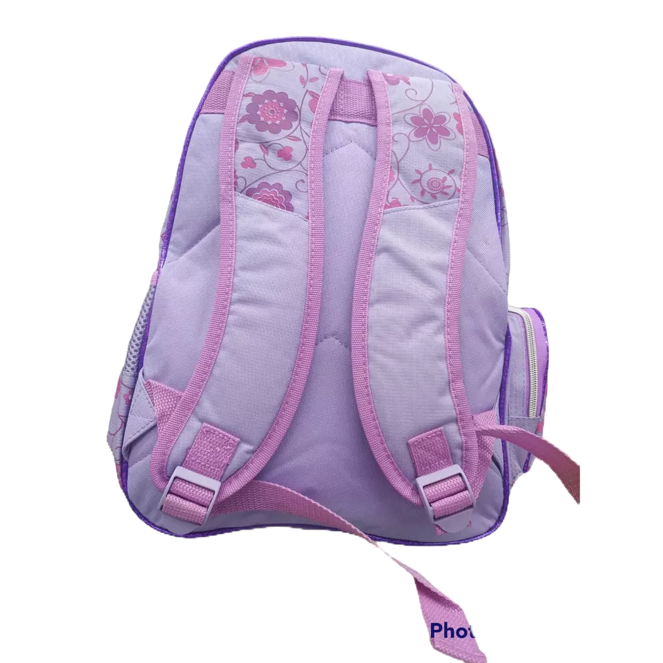 Mochila Rosa Infantil Princesas Rosa OVOGA 02 Ge011D-01