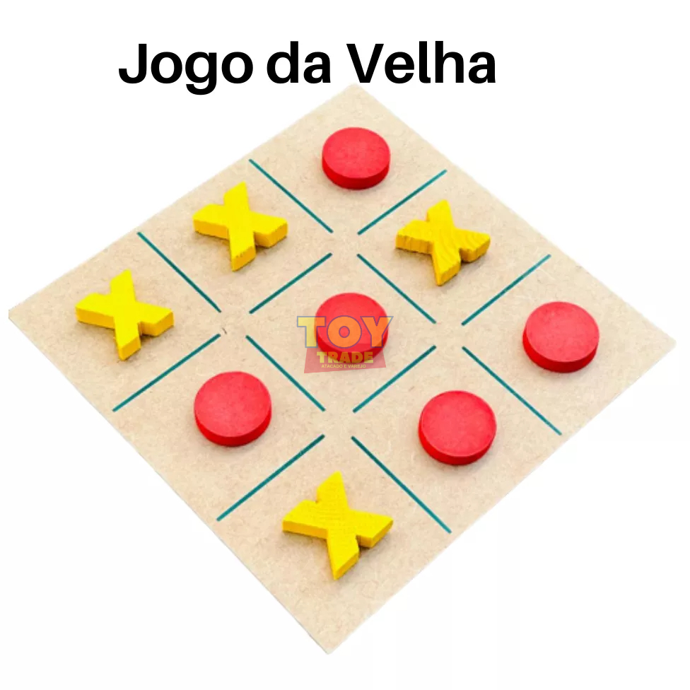 Jogo 5x1 Xadrez, Dama, Trilha, Velha E Ludo - Alex Brinquedos