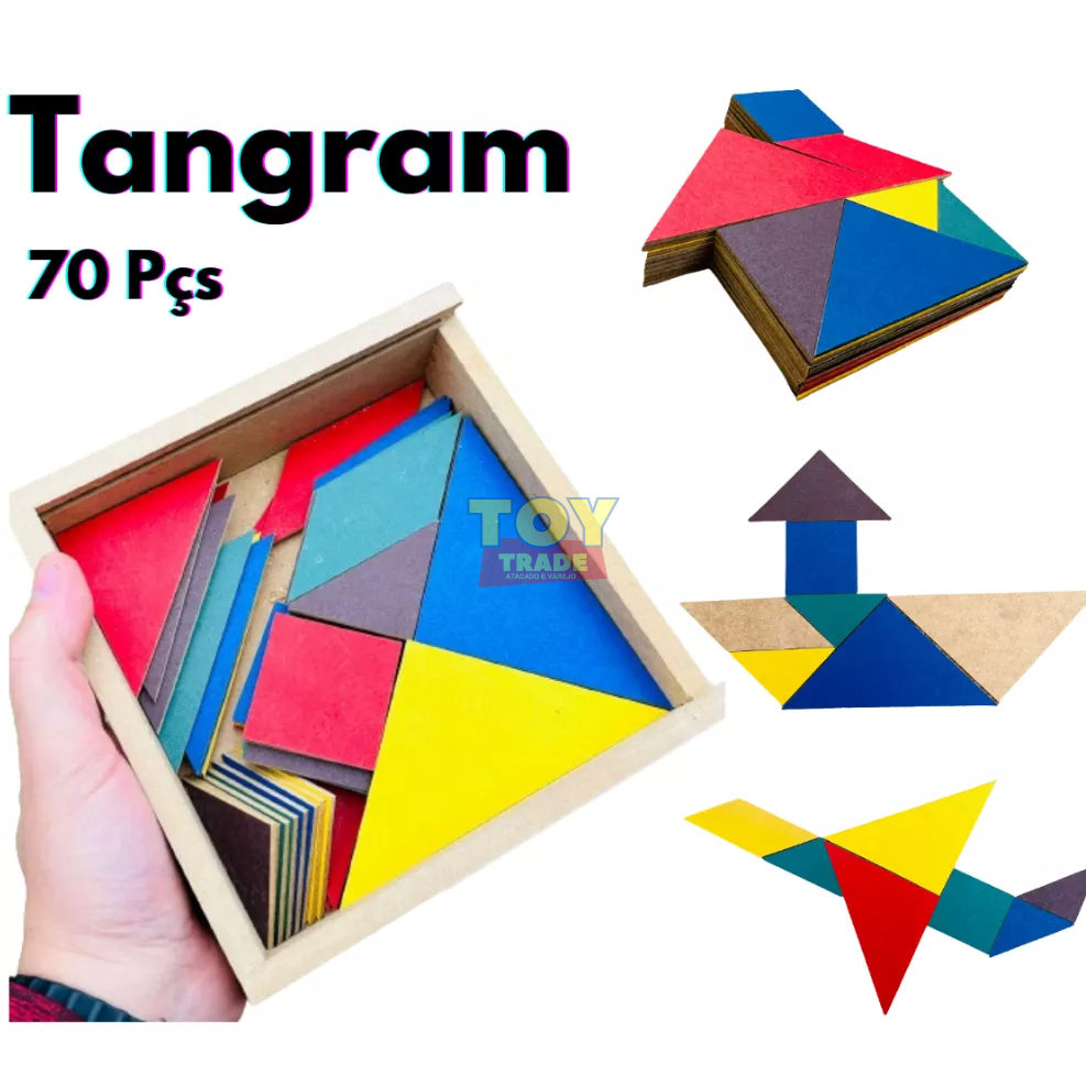 Tangram + 16 Jogos Educativos P Imprimir Promoção Frt Grátis