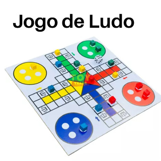 Jogo de Ludo CLASSICO tabuleiro magnético