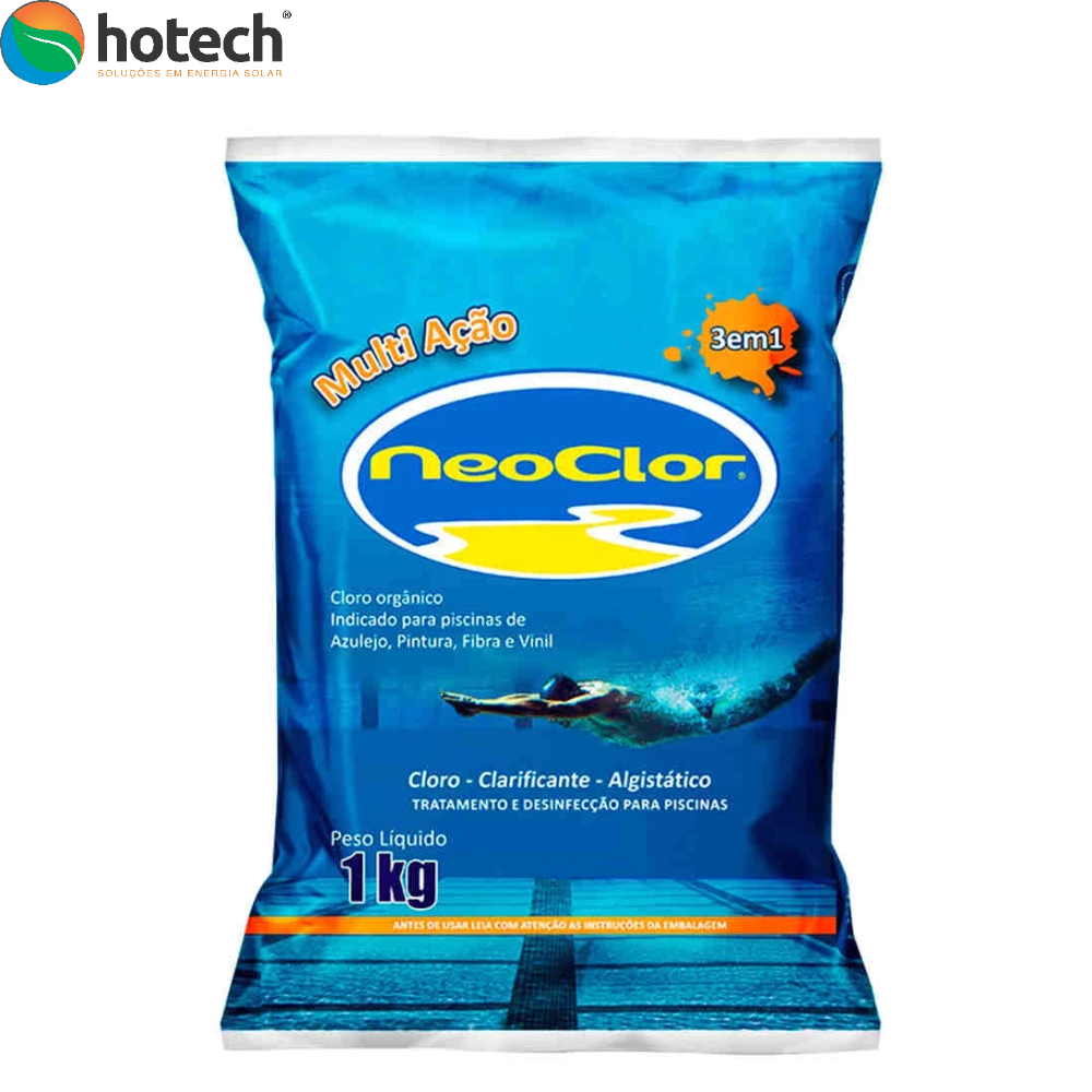 Cloro 3 em 1 Neoclor para Piscinas 1KG | Shopee Brasil