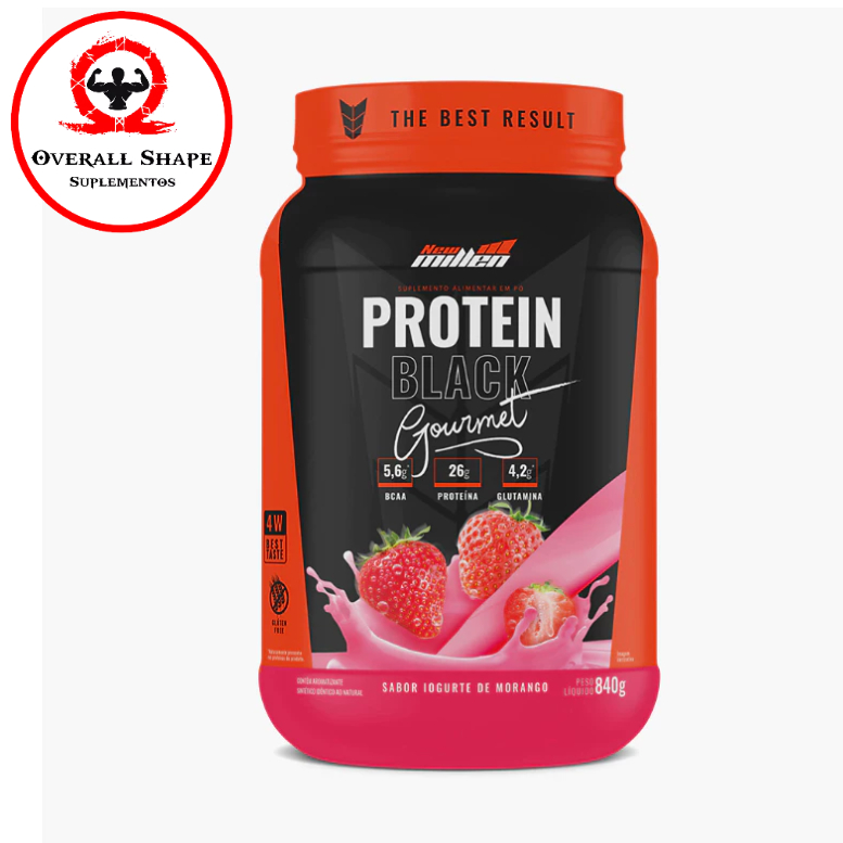 Whey Protein Black Gourmet 840g – New Millen