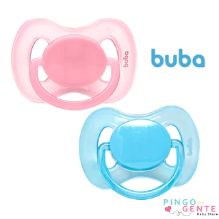 Chupeta Comfort Silicone Ultra Soft Com Capa Protetora Buba