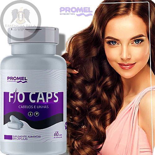 ORIGINALº Fio Caps Cabelos e Unhas 60cápsde500mg Promel - Seu Segredo ...