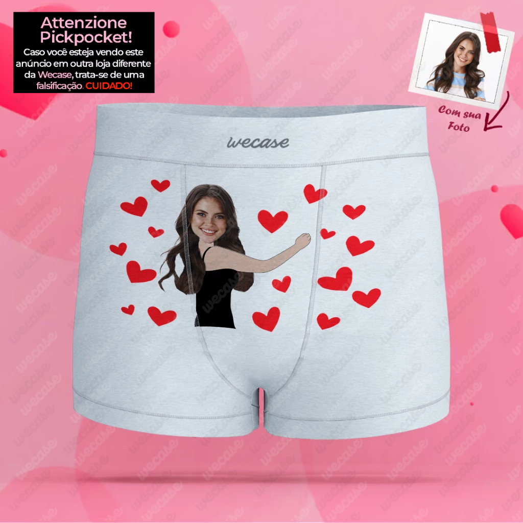 Cueca Personalizada Com Foto Namorada Ciumenta Wecase Shopee Brasil 2114