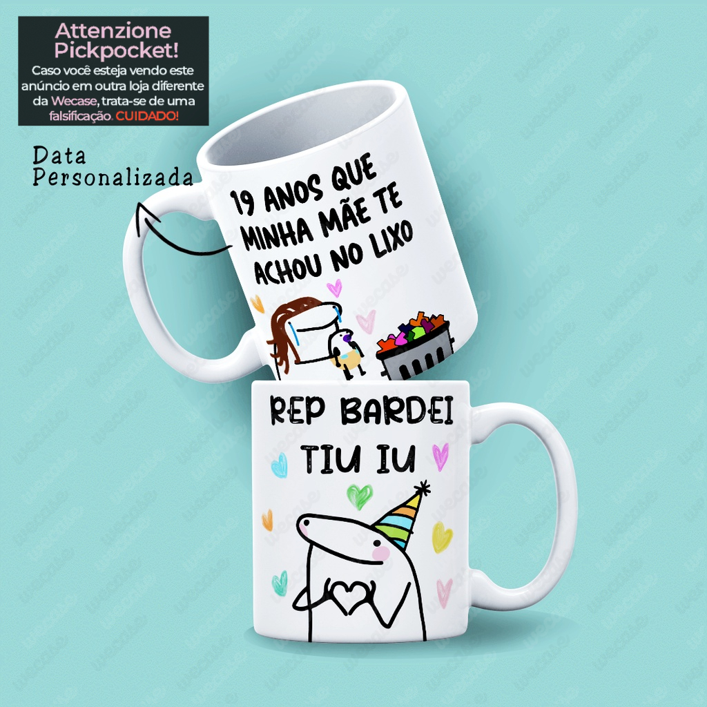 Caneca Irmão Irmã Minha Mãe Te Achou no Lixo Personalizada