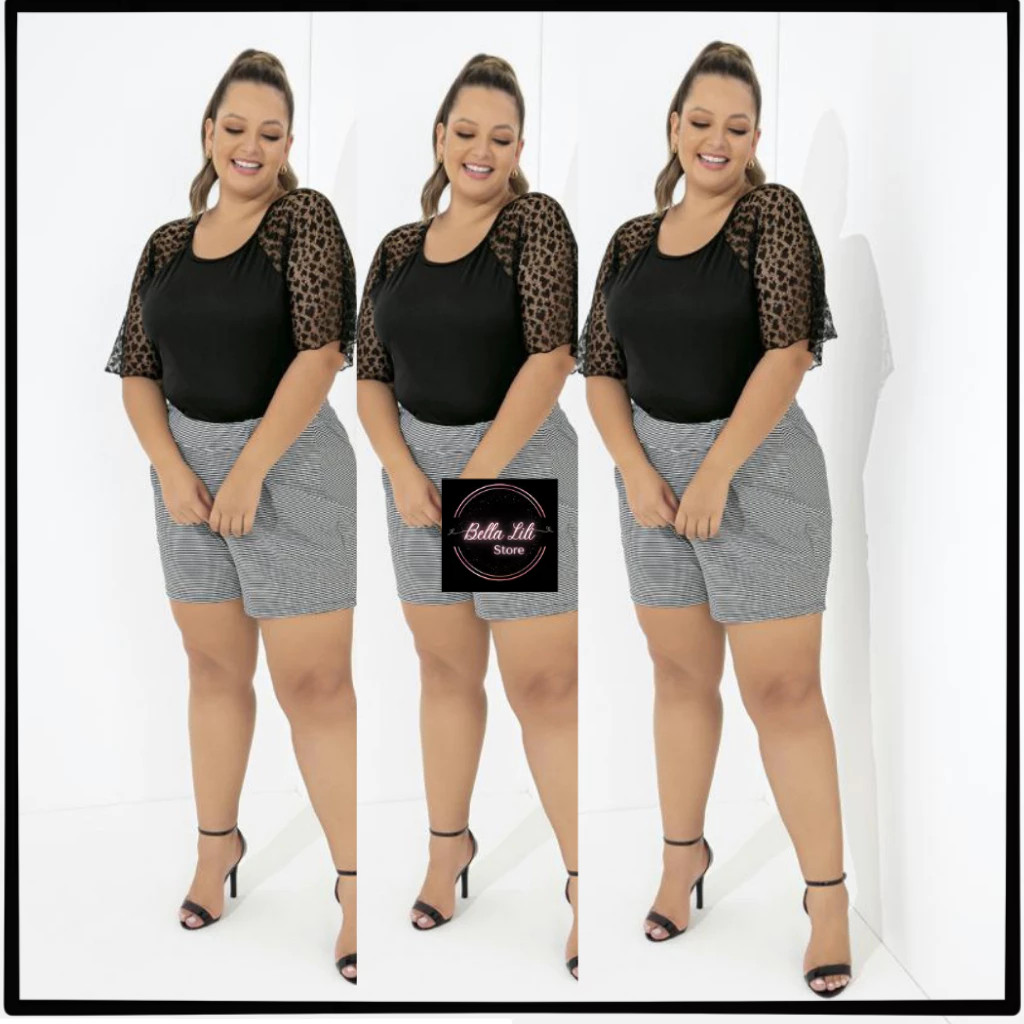 Body Feminino Plus Size Renda 54 ao 60