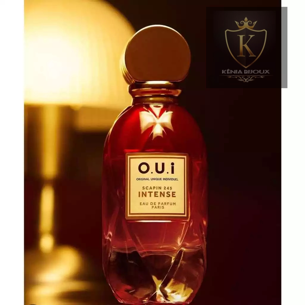O.u.i perfume feminino Scapin 245 Intense perfumaria francesa O Boticario  Original com nota fiscal (oui)