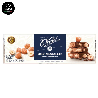 Chocolate Premium Polonês E.Wedel Ao Leite com Avelã 220g