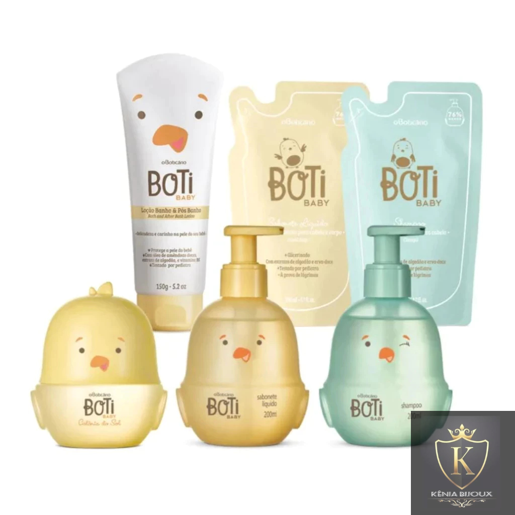 Linha infantil Boti Baby - O Boticário valor unitario | Shopee Brasil