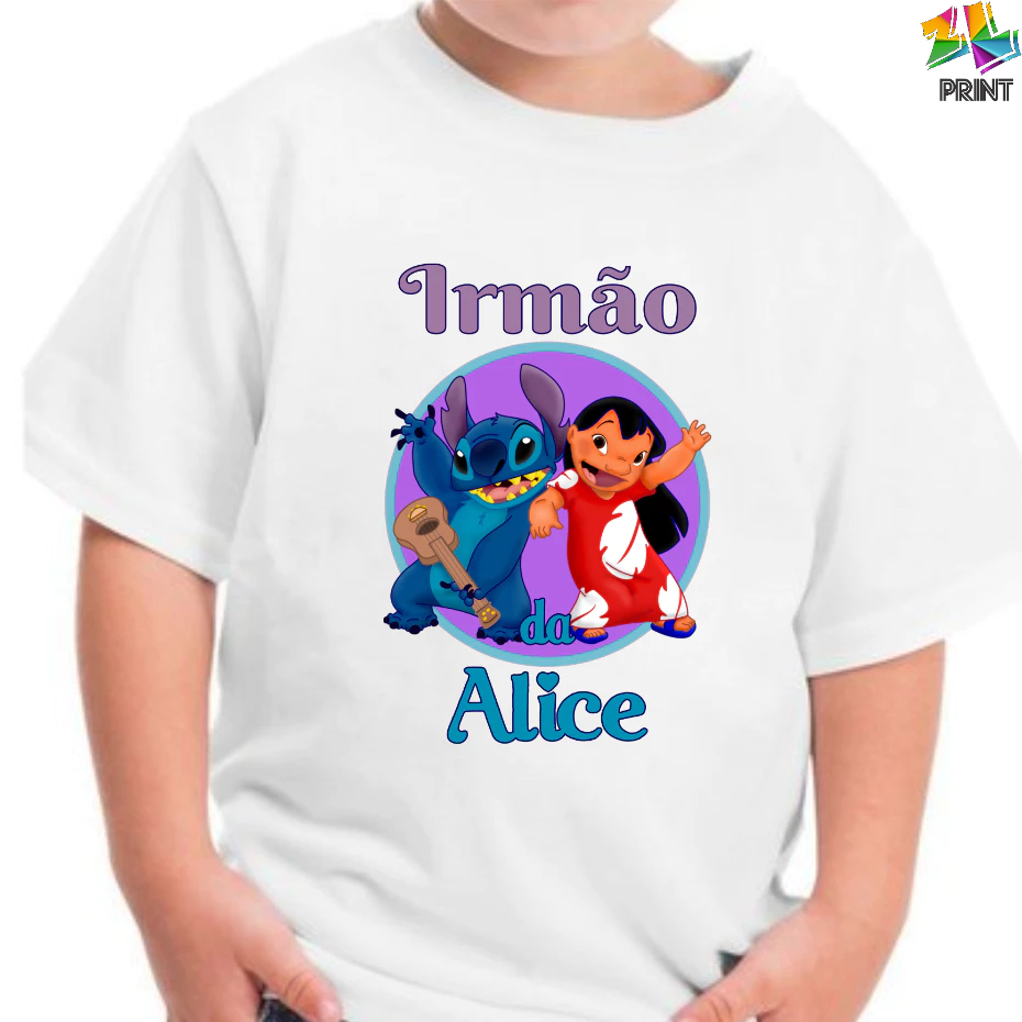 T-shirt Lilo e Stitch - 01 - personalizzata