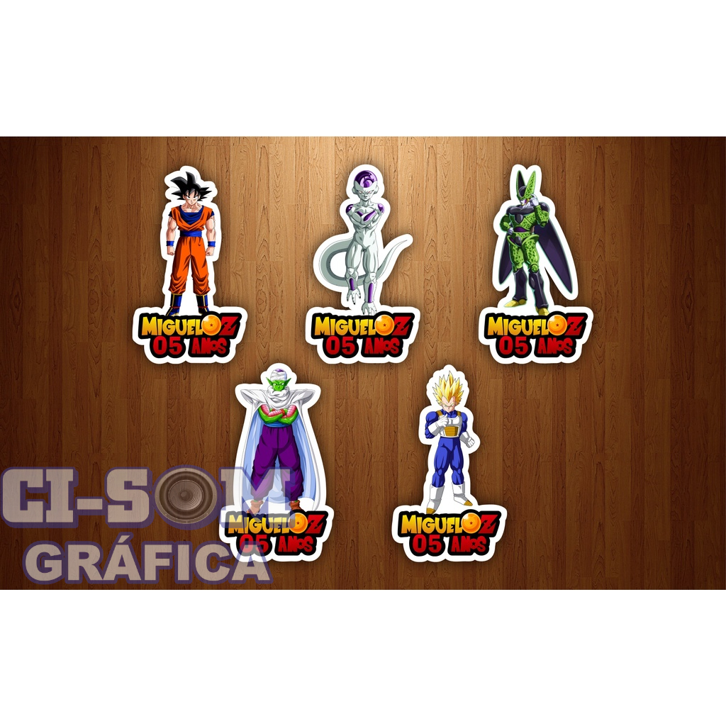 Luminária Led 3D, Gohan, Goku, 16 cores, Filho do Goku, Dragon Ball, Dragon  Ball Z, Abajur