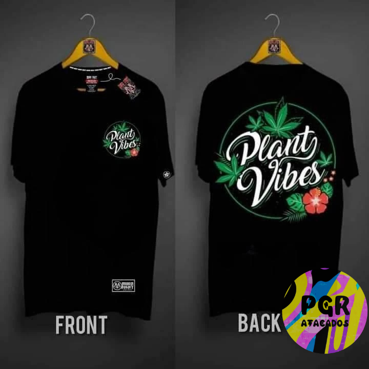 Camisa Peso PLANTS VIBES anime Mangá Desenho Quadrinhos Camiseta Temos Plus Size Envio Rapido