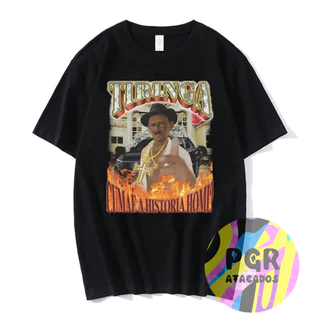 Camiseta 100% Algodão Tiringa Fire Comedia Vintage Moda Unissex Envio Rapido Plus Size