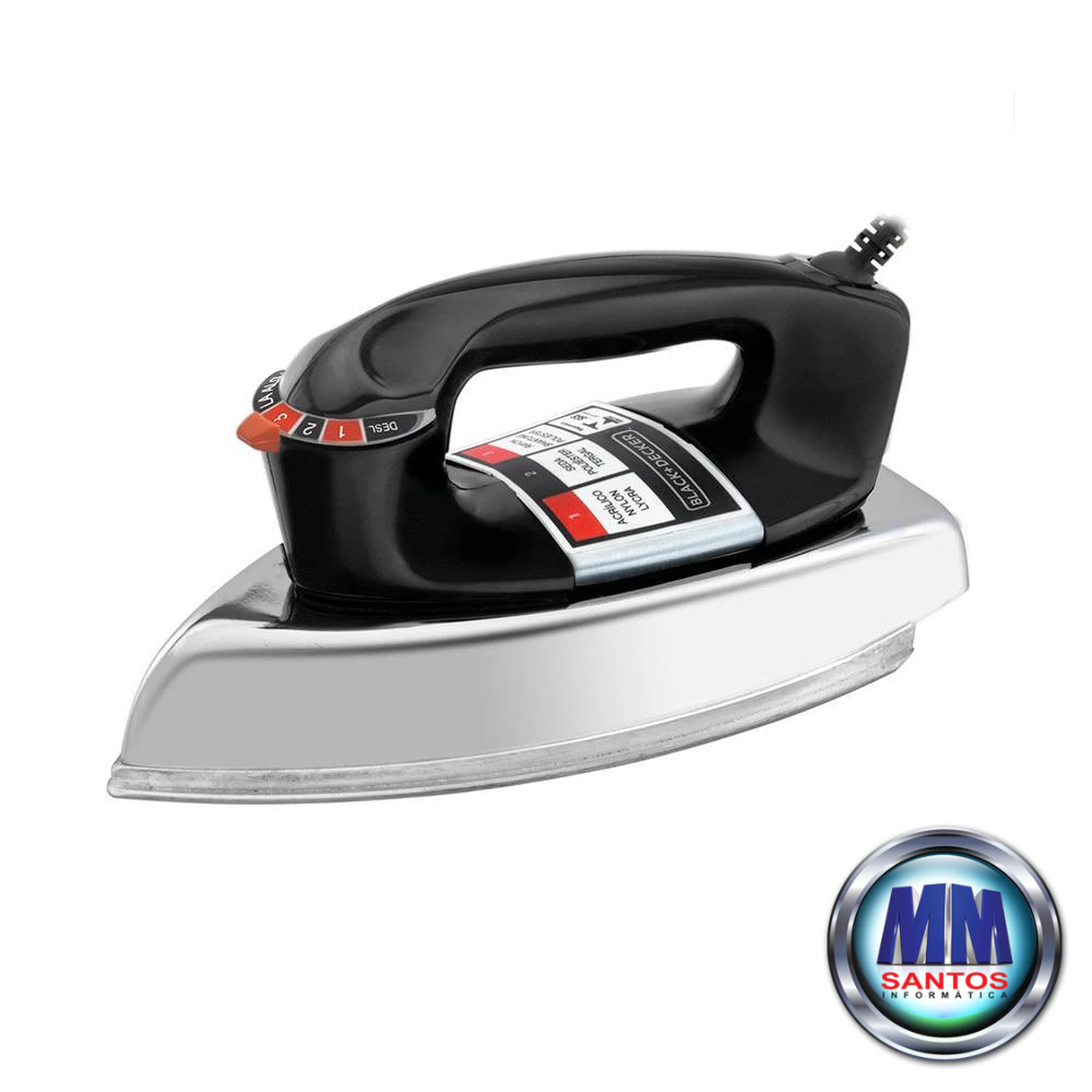 Ferro de Passar a Seco BLACK&DECKER VFA-1110 AUTOMATICO 220V