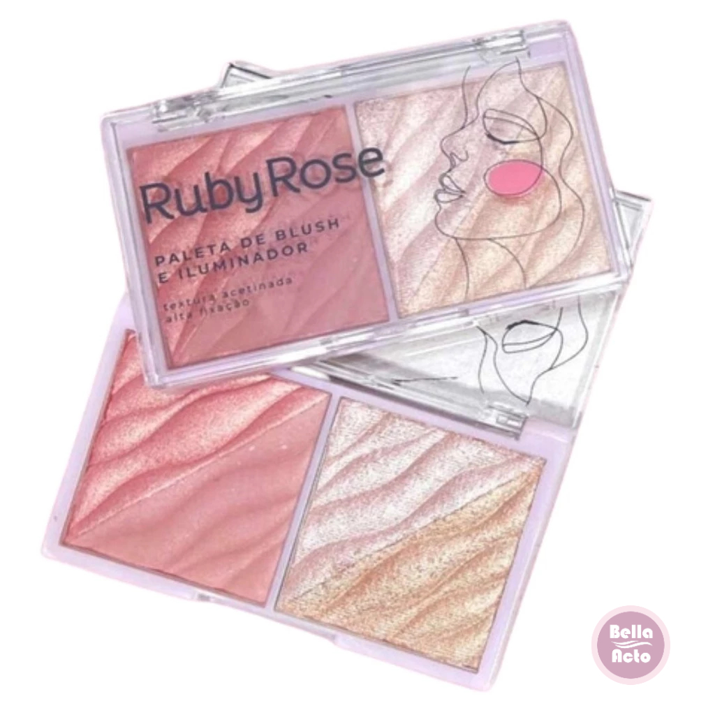 Cream Tint BLUSH/BATOM/SOMBRA 04 MEMORIES - Ruby Rose