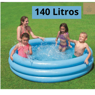 Piscina Infantil 3 Aneis Pool Party Cores Sortida 400 Litros em Promoção na  Americanas