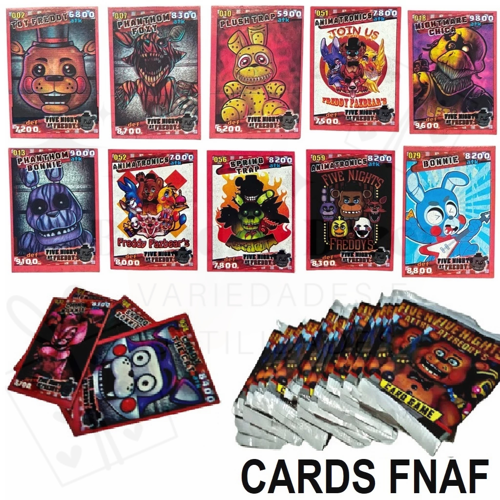 Preços baixos em Five Nights at Freddy's Video para jogos de cartas  colecionáveis