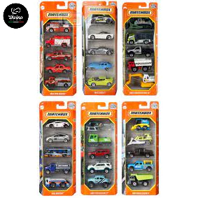 Carrinhos Matchbox Pack 5 un. Sortidos 1:64 Mattel C1817 | Shopee Brasil