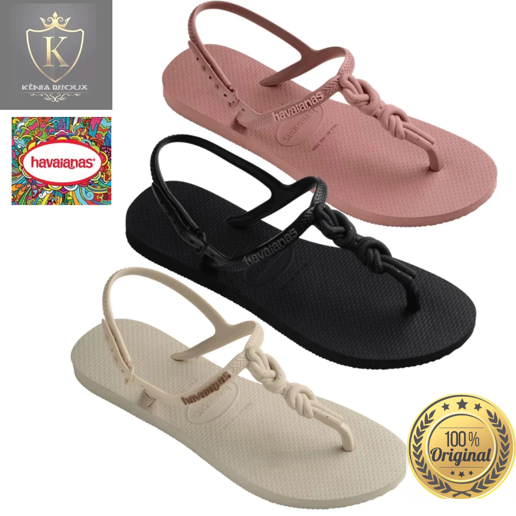 Rasteirinha chinelo Havaianas Twist Plus - Produto Original | Shopee Brasil