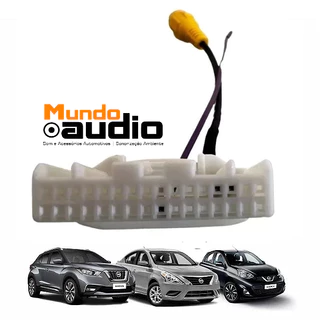 Interface Para Camera Ré Nissan Kicks S 2019 March Versa SV 2020 2021
