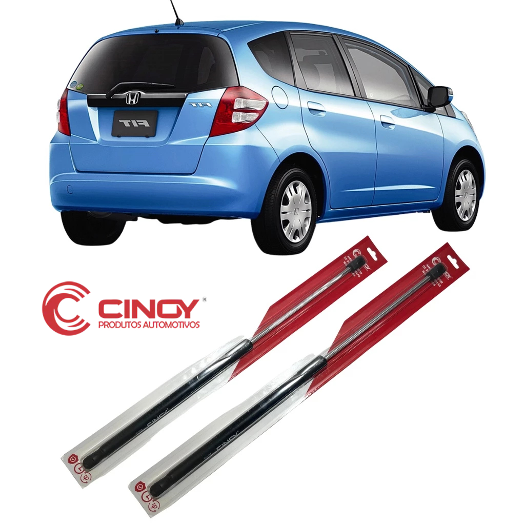Par Amortecedor Porta Malas Honda Fit 2008 à 2013 Tampa Tras